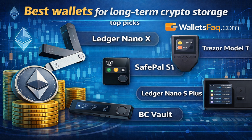 Best wallets for long-term crypto storage 